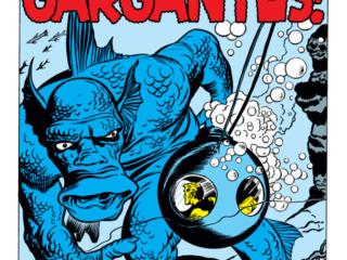 Strange Tales #85. "The Return of Gargantus!", pg. 1. Stan Lee Jack Kirby Atlas Era monsters