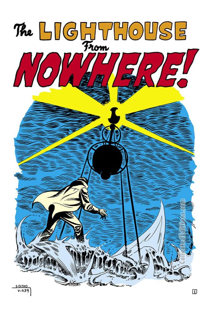 Strange Tales #87, pg. 15; "The Lighthouse from Nowhere!"; Steve Ditko