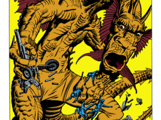 Strange Tales #89. "Fin Fang Foom!", pg. 1. Stan Lee/Jack Kirby monsters.