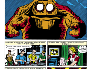 Strange Tales #90. "Orrgo...The Unconquerable!", pg. 1. Stan Lee Jack Kirby monsters