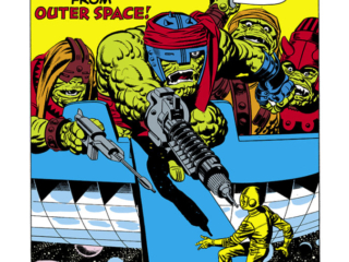 Strange Tales #94. "I Was a Decoy for Pildorr the Plunderer From Outer Space!", pg. 1. Stan Lee Jack Kirby Dick Ayers Marvel monsters