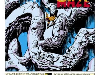 Strange Tales #100. "The Man in the Crazy Maze", pg. 1. Stan Lee