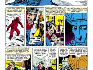 Strange Worlds #1, pg. 10; "I Captured the Abominable Snowman!"; Stan Lee/Steve Ditko/Atlas Era monsters/mystery/sci-fi