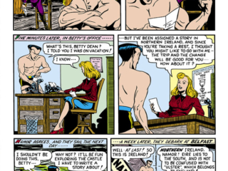Sub-Mariner Comics #22, pg. 14; "House of Horror!"; Bill Everett/Betty Dean/Golden Age/Prince Namor/Northern Ireland