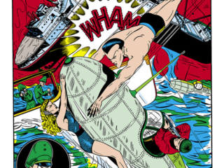 Sub-Mariner Comics #24, pg. 15; "The Harbor of Madmen!"; Golden Age Prince Namor/Namora/Timely Marvel