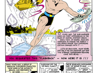Sub-Mariner Comics #32, pg. 1; "The Birth of the Sub-Mariner"; Prince Namor origin/Atlantis/Bill Everett/McKenzie