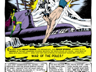 Sub-Mariner Comics #36, pg. 19; "War of the Poles!" Atlantis, Bill Everett/Prince Namor