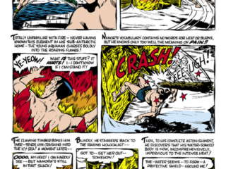 Sub-Mariner Comics #40, pg. 11; "The Sub-Mariner Meets a New Enemy...Fire!", Bill Everett