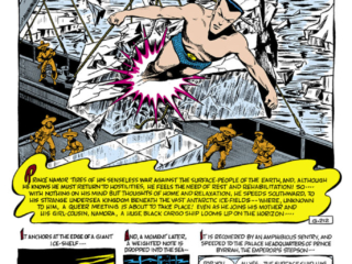Sub-Mariner Comics #41, pg. 1; "The Big Freeze!", Bill Everett, Atlas Era, Atlantis emperor