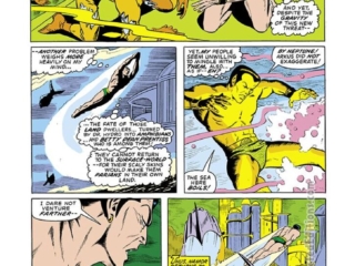 Sub-Mariner #63, pg. 2; pencils, Sam Kweskin; inks, Syd Shores