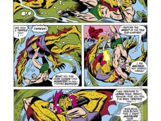 Sub-Mariner #65, pg. 5; pencils, Don Heck; inks, Don Perlin, Virago