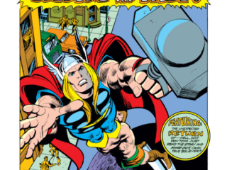 Thor #231, pg. 1; pencils, John Buscema; inks, Dick Giordano