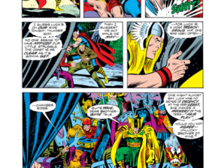 Thor #234, pg. 4; pencils, John Buscema; inks, Joe Sinnott