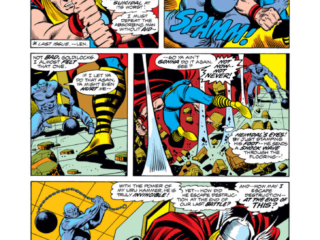 Thor #235, pg. 15; pencils, John Buscema; inks, Joe Sinnott; Absorbing Man