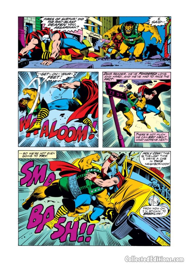 Thor #237, pg. 15; pencils, John Buscema; inks, Joe Sinnott; Ulik the Troll