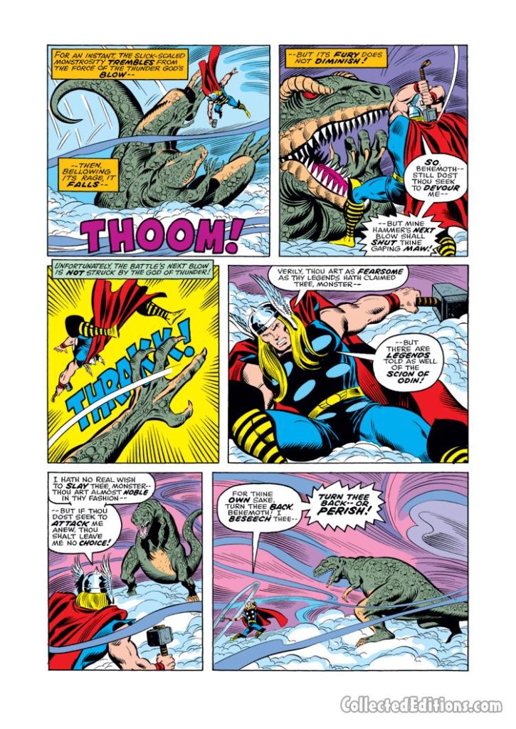 Thor #243, pg. 10; pencils, John Buscema; inks, Joe Sinnott