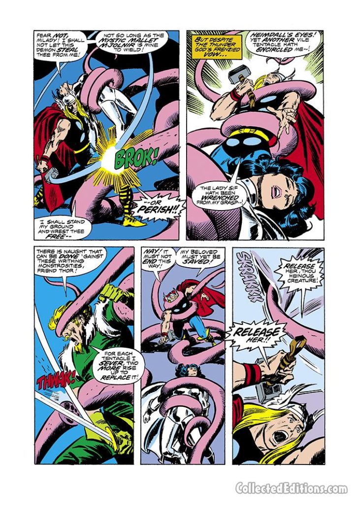 Thor #256, pg. 16; pencils, John Buscema; Lady Sif