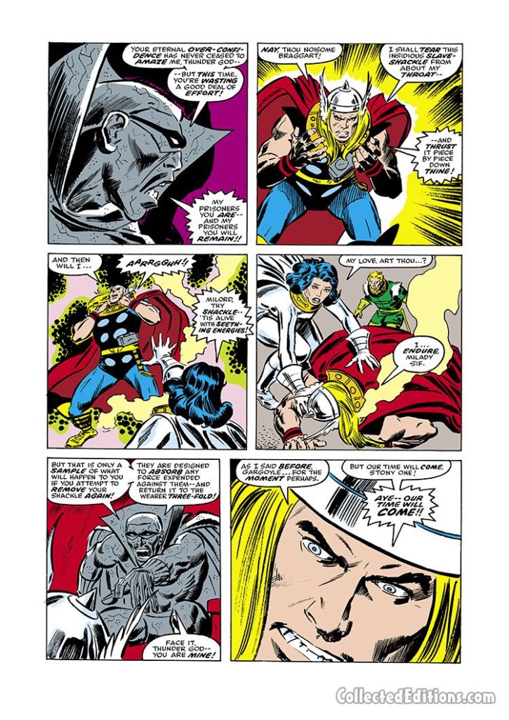Thor #258, pg. 10; pencils, John Buscema; Grey Gargoyle