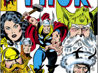 Thor #262 cover; pencils, John Buscema; inks, Joe Sinnott
