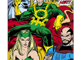 Thor #263, pg. 17; pencils, Walter Simonson; Loki, Enchantress, Executioner