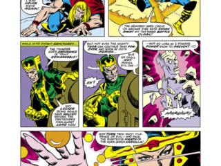 Thor #266, pg. 4; pencils, Walter Simonson; inks, Tony DeZuniga