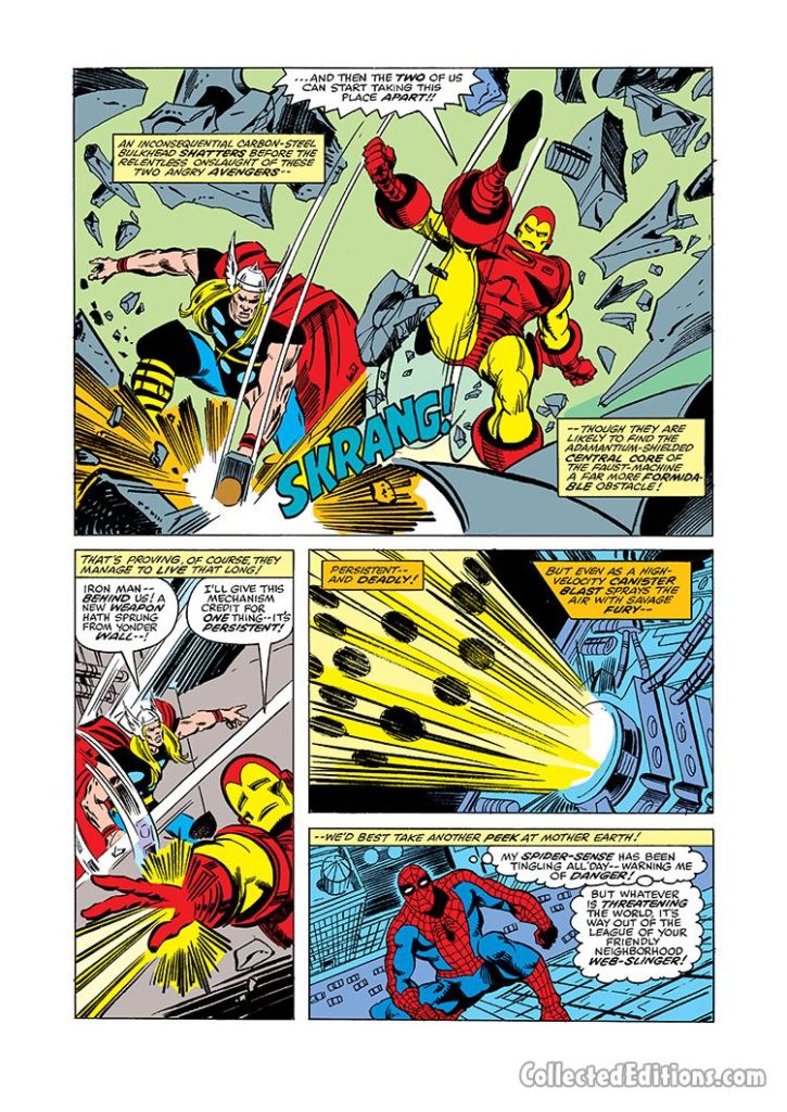 Thor #271, pg. 13; pencils, Walter Simonson; inks, Tony DeZuniga; Iron Man