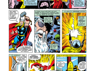 Thor #283 pg. 11; pencils, John Buscema; inks, Chic Stone