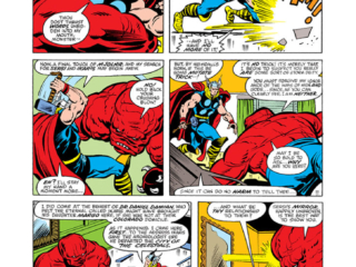 Thor #285 pg. 8; pencils, John Buscema; Karkas/Deviants/Eternals