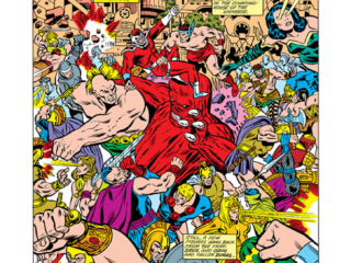 Thor #291, pg. 9; pencils, Keith Pollard; inks, Chic Stone; Karkas/Sersi