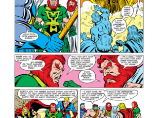 Thor #292, pg. 7; pencils, Keith Pollard; inks, Chic Stone; Zuras/Zeus