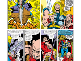 Thor #297, pg. 14; pencils, Keith Pollard; inks, Chic Stone