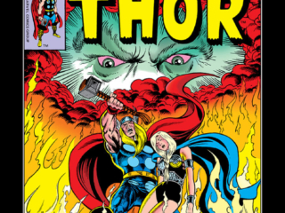 Thor #299 cover; pencils and ink, Keith Pollard; Valkyrie