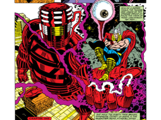 Thor #300, pg. 1; pencils, Keith Pollard; inks, Gene Day; Celestials