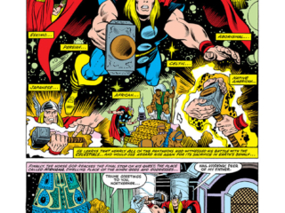 Thor #301, pg. 14; pencils, Keith Pollard; inks, Chic Stone