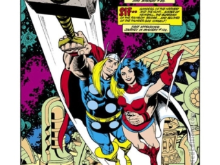 Thor #303, pg. 18; pencils and inks, Keith Pollard; The Legendary Gods of Asgard, Lady Sif, backup story, Mark Gruenwald