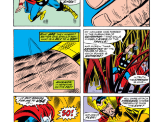 Thor #220, pg. 4; pencils, John Buscema; inks, Mike Esposito