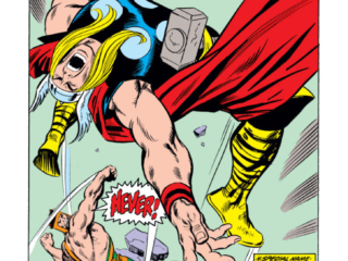 Thor #221, pg. 15; pencils, John Buscema; inks, Mike Esposito; versus Hercules