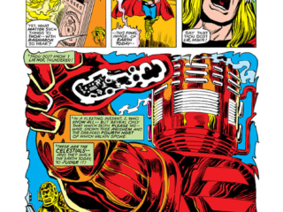 Thor Annual #7, pg. 34; pencils, Walter Simonson; Celestials/Eternals