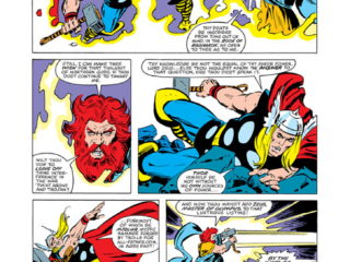 Thor Annual #8, pg. 26; pencils, John Buscema; inks, Tony DeZuniga; Zeus
