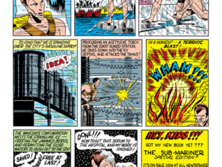 Human Torch Comics #4, pg. 53; "The Sub-Mariner", Bill Everett Golden Age