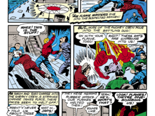Human Torch Comics #7, pg. 6; "The Agent of Death" Carl Burgos