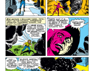 Tales of Suspense #9. "I Saw Diablo! The Demon From the Fifth Dimension!", pg. 3. Jack Kirby Stan Lee