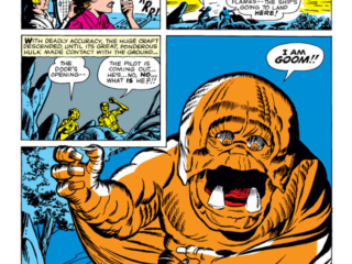 Tales of Suspense #15. "Goom! The Thing From Planet X!", pg. 4. Stan Lee Marvel Monsters Jack KIrby