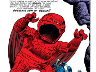 Tales of Suspense #17. "Beware of Googam, Son of Goom!!", pg. 1. Stan Lee, Jack Kirby