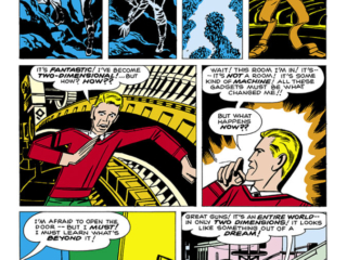 Tales of Suspense #23. "I Entered the Dimension of Doom!", pg. 4. Stan Lee Jack Kirby