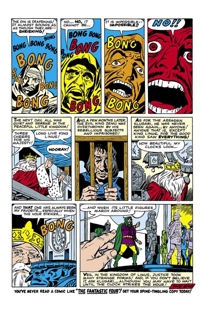 Tales of Suspense #24. "Beware...the Ticking Clocks!", pg. 6. Marvel Stan Lee Jack Kirby