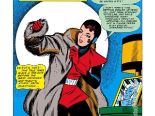 Tales to Astonish #57, pg. 17; pencils, Larry Leiber; inks, Chic Stone; A Voice in the Dark, Wasp, Janet Van Dyne, solo, backup story, Ant-Man/Giant-Man, Janet Pym, Stan lee