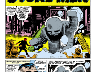 Tales to Astonish #6, pg. 1; "I Saw the Invasion of the Stone Men"; Steve Ditko, Stone Men of Saturn