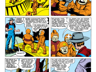 Tales to Astonish #7. "We Met in the Swamp!", pg. 3. Marvel Atlas Era