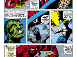 Tales to Astonish #12, pg. 24; "A Monster Waits Outside!"; Steve Ditko/psychedelia